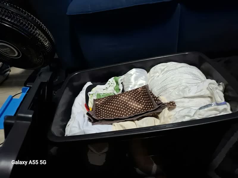 foto de Caixa Organizadora Multiuso Plástica 56 Litros Com Tampa Preto