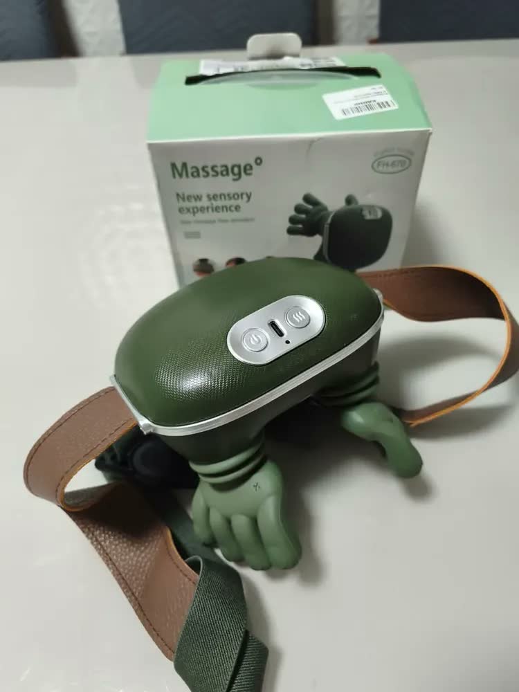 foto de Massageador Mãozinha 3D Creator Brasil Elétrico e Sem Fio com Aquecimento