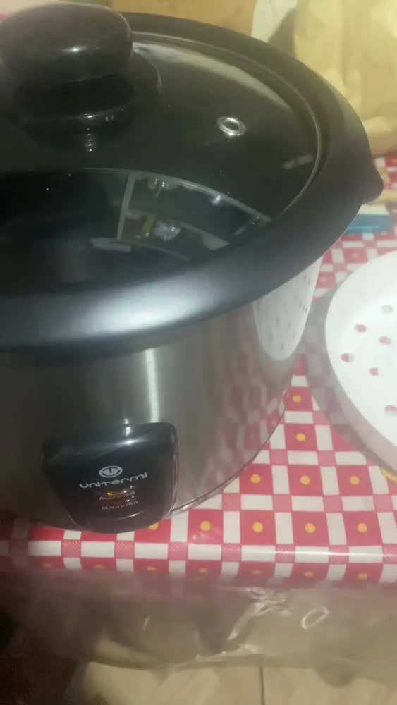 foto de Panela Eletrica P/ Arroz/legumes/refogados 10 Xic Inox 220v
