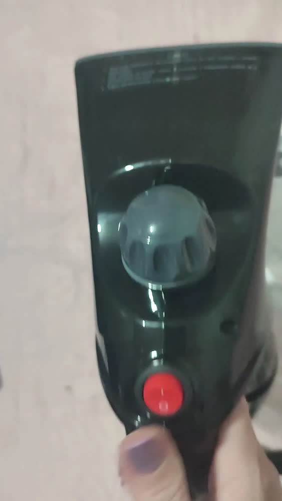 foto de Passadeira Vapor Ferro De Passar Roupa Portátil Vaporizador Preto