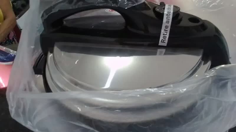 foto de Panela De Pressão Elétrica Digital 6l, Fmaxx, Inox 1000w Cinza 60hz