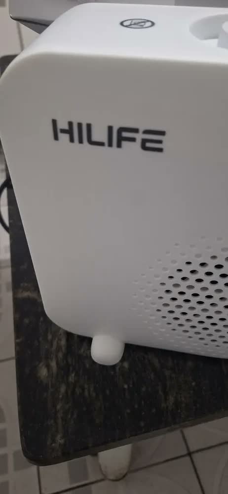 foto de Aquecedor De Ar Elétrico Portátil Hilife Branco 1500w/2000w Branco