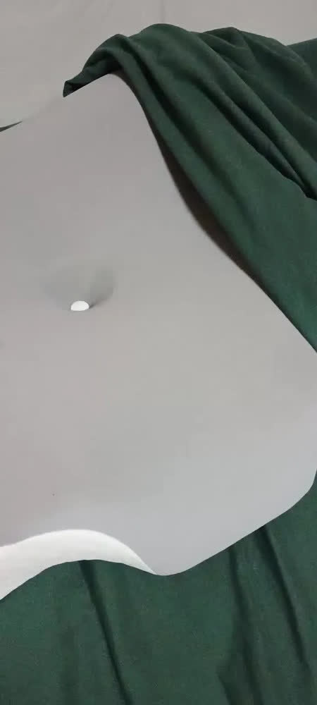 foto de Travesseiro Ortopedico E Cervical Confortavel Lado Borboleta Cinza-escuro