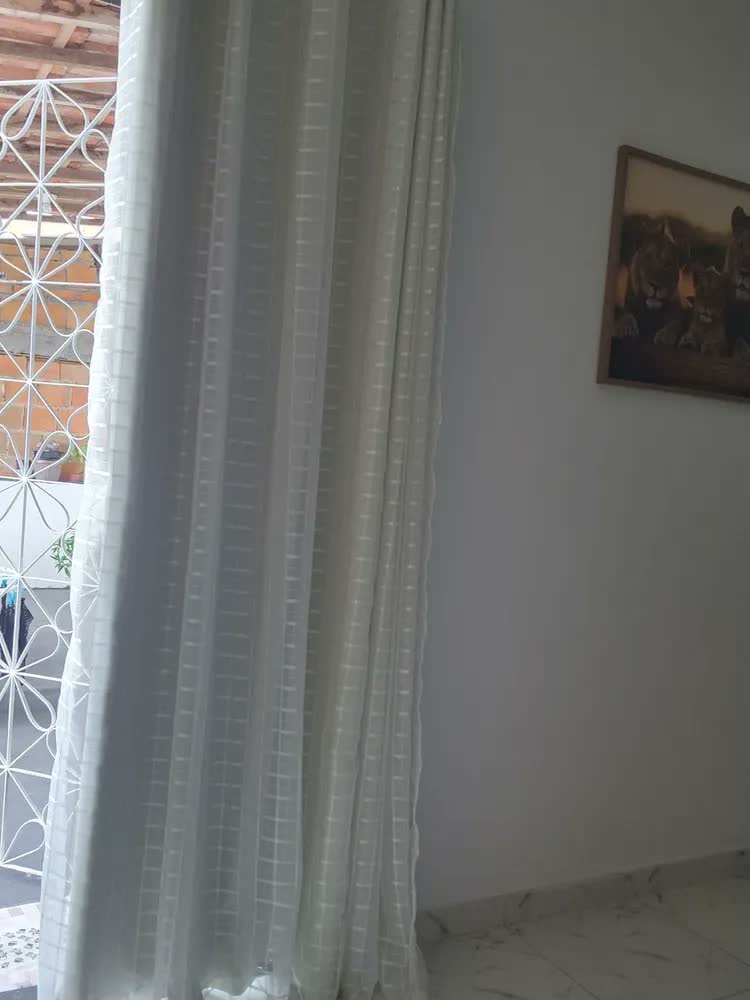 foto de JVM Home & Decor Blackout PVC Voil 2,80x2,30 Bege Sala e Quarto