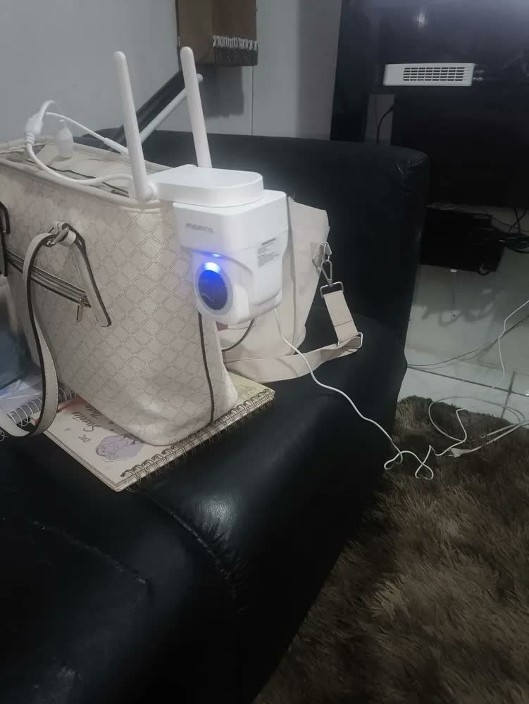 foto de Câmera de Segurança Dome NovaDigital CS-VIZION 3MP Wi-Fi com PTZ e Visão Noturna