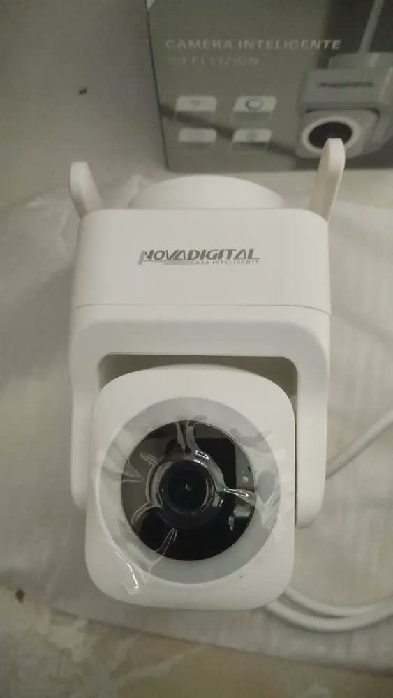 foto de Câmera de Segurança Dome NovaDigital CS-VIZION 3MP Wi-Fi com PTZ e Visão Noturna