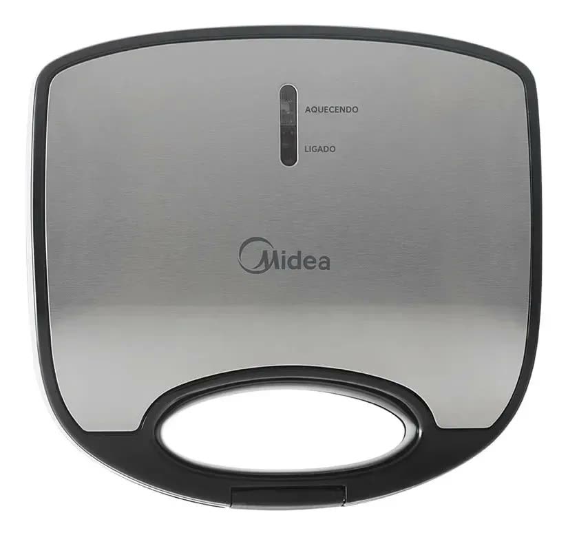 Sanduicheira Elétrica Inox Midea Inox