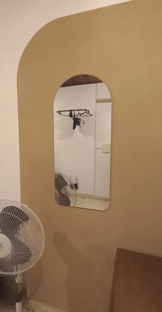 foto de Espelho Arcos Dilar Decor Grande Retangular Lapidado E Polido Pinterest 90x40cm Luxo Moderno Sem Moldura Sala Quarto Banheiro Lavabo Decoraçao Casa Hall Suporte