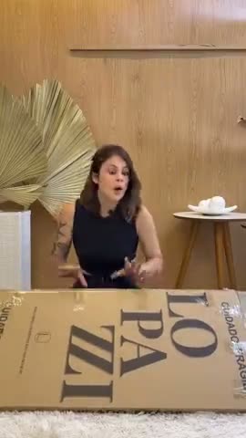 vídeo do produto
