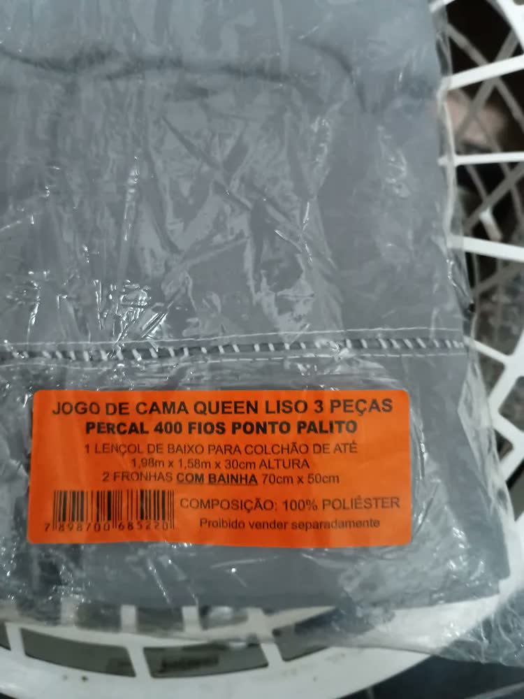 foto de Lencol Queen Premium 3 Pecas Micropercal 400 Fios Com Elastico Em Toda Volta Toque Macio Ponto Palito Elegante