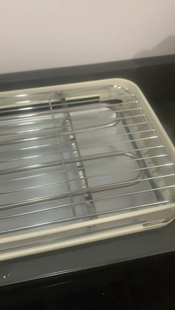 foto de Churrasqueira Eletrica Para Bancada com pe Grill ELT-5720 Sem fumaça Para Apartamento Eletrozon Bege