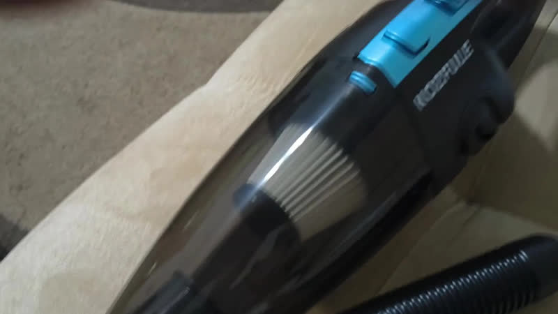 foto de Aspirador de Pó Portátil Sem Fio, Motor Potente 240W, 60000RPM e Sucção 12000Pa, Bateria Recarregável 6000mAh, Aspirador de Mão com 3 Bicos, 3 Filtros Laváveis, 25min Autonomia para Carro Casa Escritó