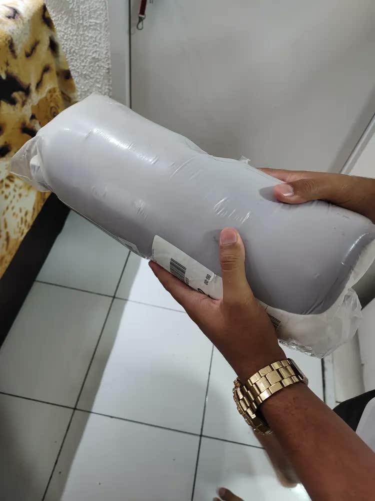 foto de Travesseiro Cervical Ortopédico SingWange de Espuma Viscoelástica, Com Memória e Capa Removível