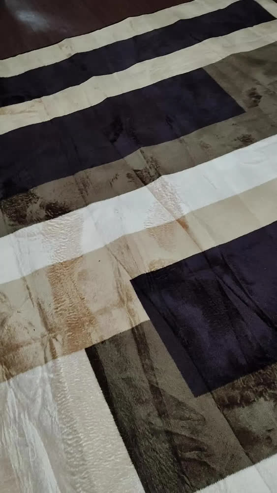 foto de Tapete 200x140 Para Sala E Quarto Aveludado 2 M 1.4 M Bordo Circulos
