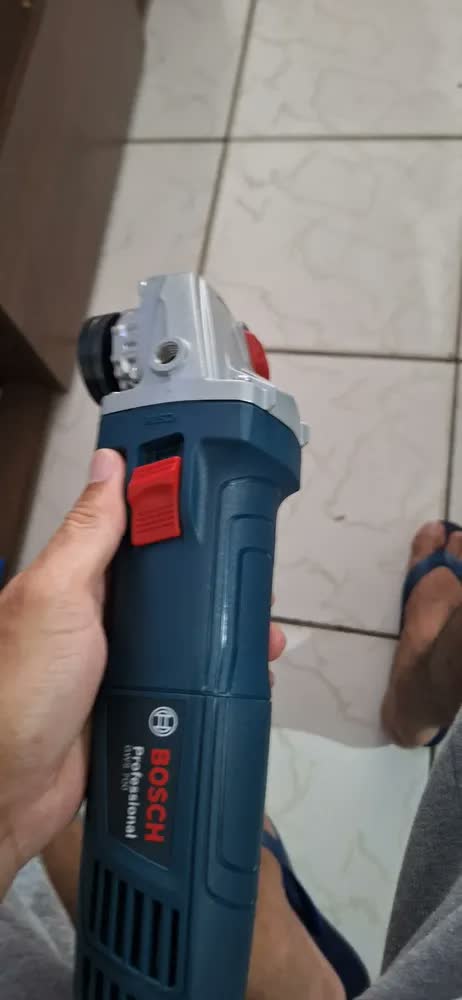 foto de Bosch Professional GWS 700 c/ 3 Discos Corrente elétrica - Azul-turquesa