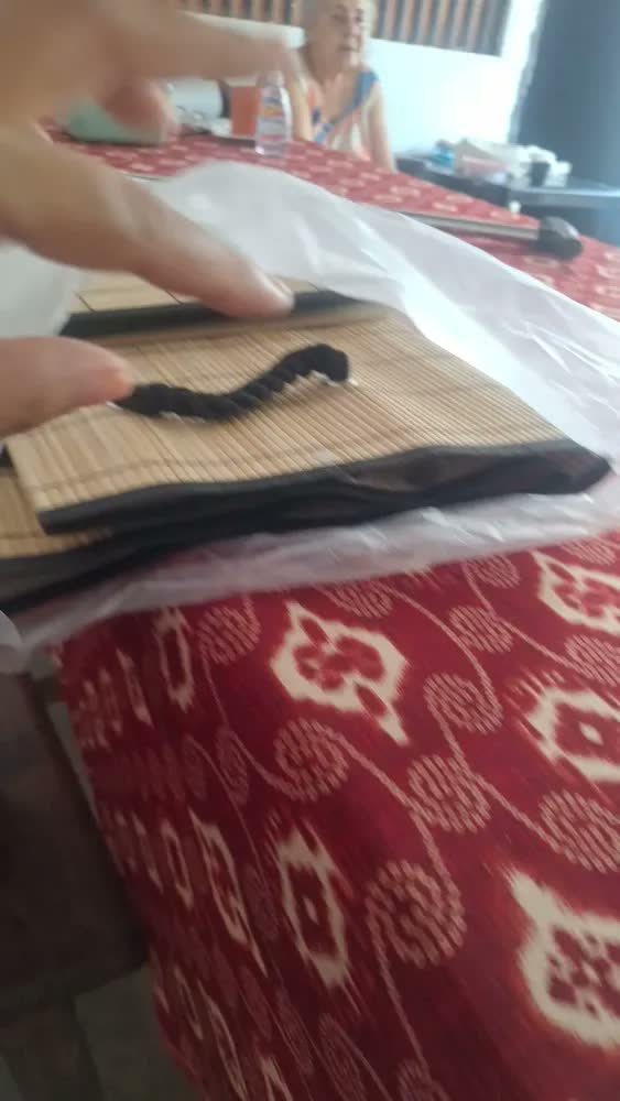 foto de Cesto Organizador De Roupa Suja Com Alça 75 Litros Bambu Dobrável Grande Com Forro De Linho Pítia