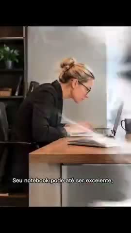 vídeo do produto