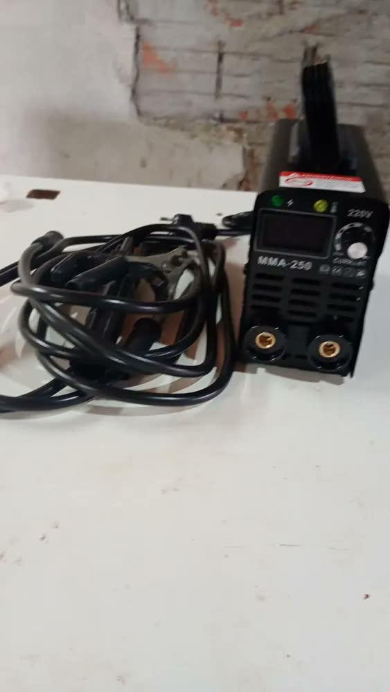 foto de Máquina Solda Inversora 250a Mma Display Digital Portátil,4800W