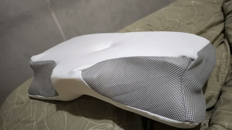 foto de Travesseiro Cervical Ergonômico de Espuma Memória com Capa Respirável