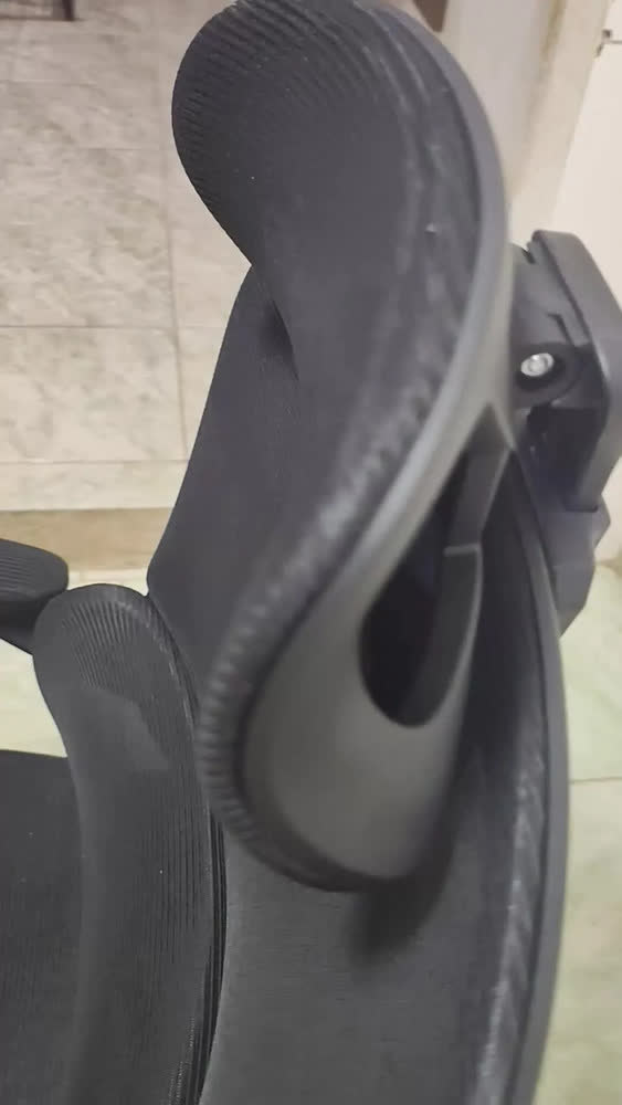 foto de Cadeira Ergonômica Mesh Preta Para Escritório