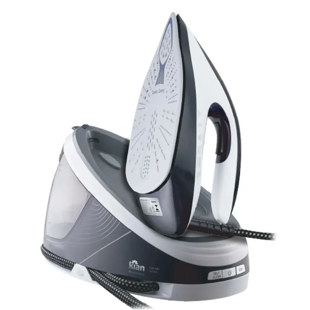 Ferro de Passar Roupa Com Estação de Vapor e Regulagem de Temperatura Automática 1500W FVE100 - Kian