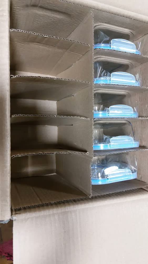 foto de Kit 10 Potes Vidro Hermético 640ml Marmita Anti Vazamento Forno Micro-ondas Freezer Air Fryer Tampa 4 Travas e com saída de Vapor