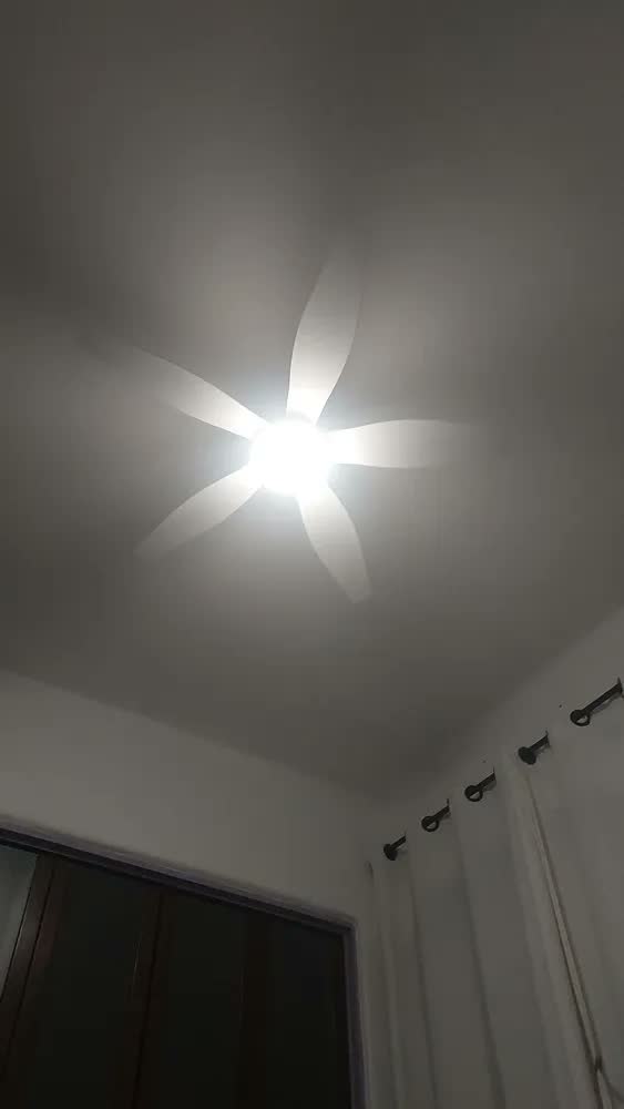 foto de Ventilador de Teto CasaFlow Branco de 42