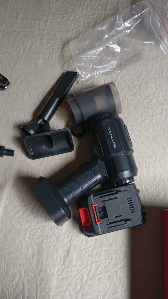 foto de Mini Aspirador De Pó Portátil Mini Soprador 4 em 1 Usb 1 Refil Carro Casa
