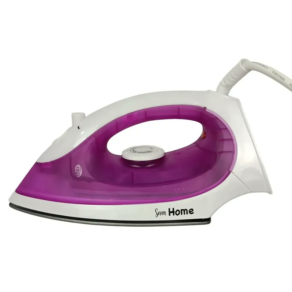 Ferro de Passar Roupa A Vapor 1200W SH8054 Roxo - Seven Home
