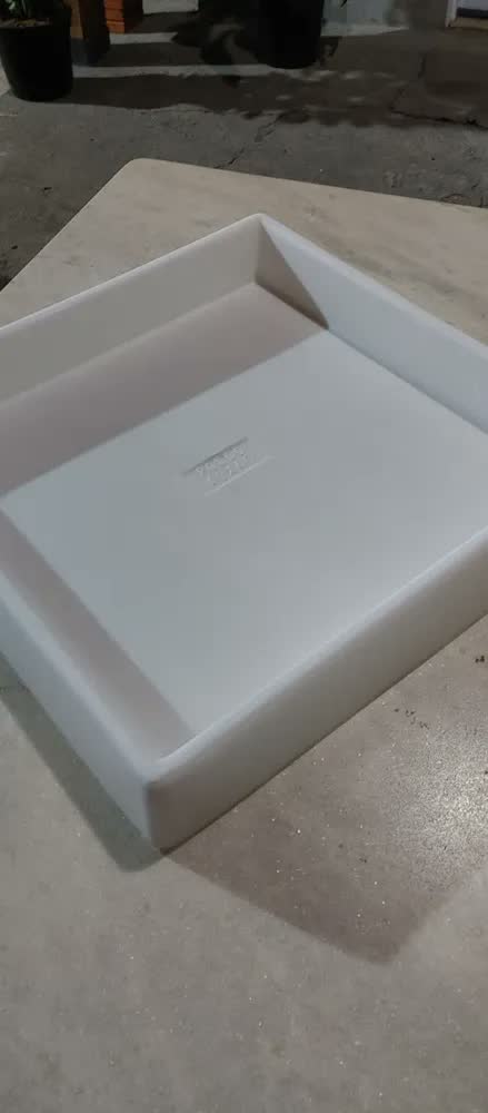 foto de 1 Prato Base P/ Vaso Grande Polietileno Plastico Q 40x40
